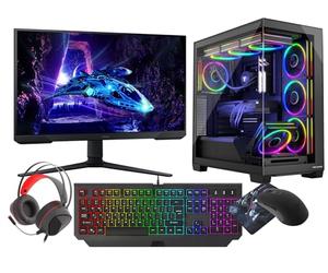 VIST Stellar PC Gaming Ryzen 7 8700F - RAM 32Go - RTX 5060Ti - SSD 1To M.2 - WiFi - LCD 24 180Hz - Windows 11 Pro