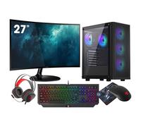 VIST VENTUM PC Gaming Ryzen 9 5900X - RAM 32Go - RTX 4060Ti - SSD 1To M.2 - WIFI - 27 - Windows 11 Pro Black