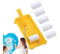 Vista Mini kit de coupe-bordures avec plateau de peinture, fournitures de peinture pour intérieur et extérieur, plafond, mur intérieur