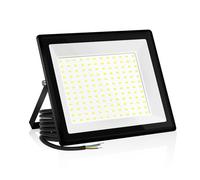 VistaNovaX Projecteur LED extérieur 150W Industriel 16500LM 6500K Blanc Jour IP66 Étanche, Dissipation Thermique Efficace, Économie 85% Spot LED Extérieur pour Cours/Jardins/Entrepôts/Garages (1 pcs)