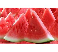 Vistaric Fruta dulce. Semillas de sandía con carne roja 20PC. Deliciosas semillas de frutas que sacian la sed.