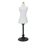 Vistnale Accessoires pour Maison de poupée | Mannequin de Forme Vestimentaire, Mannequin Miniature en résine 3x1, vêtements poupée 1/12, Mini Robe, Accessoires Maison pour Garde-Robe