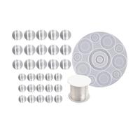 Vistnale Carillons éoliens en résine, Moule à Faire soi-même, Kit de Fabrication de carillons Suspendus, moules en époxy pour la décoration la Maison, 1 Ensemble |