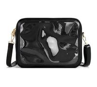 Vistnale Ita Bag Sac à bandoulière en PU pour présentation d'épingles avec sangle réglable Kawaii pour soirée à thème Anime Cosplay, 11 x 8 x 3 po |Sacs bandoulière