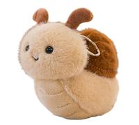Vistnale Jouet d'escargot, Porte-clés en Peluche d'escargot - Adorable Jouet en Peluche Doux avec Porte-clés en métal, Mignonne pour la décoration de Sac à Dos et, 4, 72 Pouces