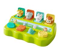 Vistnale Jouet Pop-up, Jouets Animaux Cache-Cache de 6 à 12 Mois, Jouets sensoriels Amusants et logiques pour bébés Filles et garçons, pour bébés de 6 à 12 Mois
