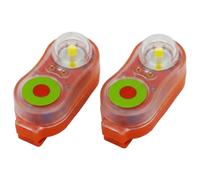 Vistnale Lampe de plongée avec signaux de sécurité |.Signaux sécurité Lampe plongée | Gilet Sauvetage, 2 pièces, lumières stroboscopiques d'urgence pour Gilet Sauvetage Haute visibilité - Lampes d