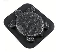 Vistnale Moules en Pierre de gué, moules en béton de Tortue réutilisables, Ciment polygone irrégulier pour allée Jardin, 15x17 Pouces