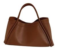 Vistnale Sac fourre-tout en cuir pour femme, sacs à main en cuir de capacité avec sac à main réglable, sacs/épaule, pour le travail, les voyages, marron