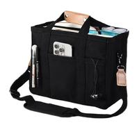 Vistnale Sac fourre-tout pour femme 12 x 6 x 10 multi-compartiments et poche en toile avec bandoulière amovible, sac à main tendance et moderne pour le quotidien, les voyages, |