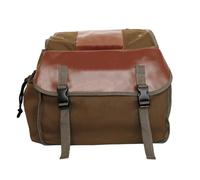 Vistnale Sacoches de vélo, Grand Sac de vélo en Toile Double Face, Sac Selle avec Compartiment Extensible et Plusieurs Poches