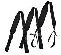 Vistnale Sangles de Sac à Dos de Chaise Plage, 3 pièces Sangles Sac à Dos 70, 9 Pouces Transport réglables avec Large Coussin pour Chaise Pliante Plage pour plages Camping randonnée Pique-Nique