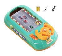 Vistnale Volant Jouet avec Musique et Son 200 Niveaux, Jouet de Course de Voiture pour bébé, Volant interactif pour bébé 3 Ans et Plus, garçons Filles, Cadeaux Noël, Style 1 | Jouets électriques télé