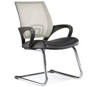 VISTO NET V - Chaises cantilever Noir/Gris