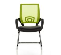 VISTO NET V - Chaises cantilever Noir / Vert
