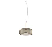 Vistosi Jube SP 1 G Pendelleuchte, Or satiné 2 / Fumé