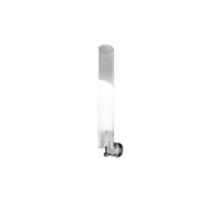 Vistosi Lio AP 48 Wandleuchte, Nickel satiné, cristal / blanc