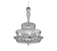 Vistosi Novecento SP G Pendelleuchte, cristal rayé