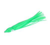 Vistreck 10pcs Leurres Souples Calamar pour Achigan Truite Eau Salée Eau | Corps creux en caoutchouc, conception d\'hameçon décalé, couches d\'achigan, de brochet, de sandre, d\'eau salée et d\'eau