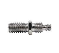 Vistreck Accessoires de Caméra 1/4 ''et 3/8'' Adaptateur Double Usage Vis Mâle pour Trépied Monopode, Acier au Carbone
