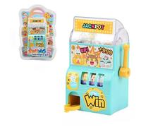Vistreck Bébé Enfants Enfant en Bas âge Vente de Boissons Loterie Hine Semblant E Onal Ensemble de Jouets pour Apprendre en s'amusant (Machine Jeu Cage)