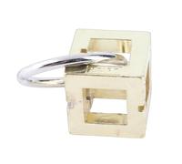 Vistreck Boîte de Puzzle Casse-tête - Jouet de Puzzle Portable 3D en Alliage pour la Pensée Créative et la Résolution Problèmes