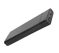 Vistreck Boîtier d'alimentation de Batterie à 10 Emplacements à Charge Rapide 22,5 W pour Batteries - Support de Boîtier Chargeur Mobile avec Lampe Poche LED