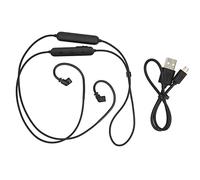 Vistreck Câble Adaptateur BT pour Casque - Câble pour écouteurs sans Fil à Faible Latence avec Microphone et Contrôleur Double Mode