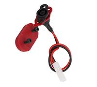 Vistreck Câble de Cordon de Chargeur d'alimentation et Couvercle Prise Magnétique pour Scooter électrique M365