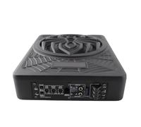 Vistreck Caisson de Basses amplifié 10 Pouces pour Voiture avec Lumières | Conception compacte, améliore le fonctionnement de la voiture, fabriqué en alliage d\'aluminium, facile à installer,