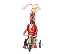 Vistreck Canard Fait à la Main sur Un Jouet en étain de Vélo |Mécanisme Rétro Liquidation Collection |Décor Vintage Unique