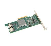 Vistreck Carte Réseau PCI E X8 SAS2308 6G - Prend en Charge Le Disque 16T, 2 Mini Interfaces SAS pour Serveurs