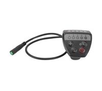 Vistreck Contrôleur de Vitesse à Affichage LED pour Vélo électrique, pour Moteur à Entraînement Central 24V 36V 48V |Smart Léger Résistant l'eau 5 Broches