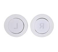 Vistreck Coussinets d'oreille Ronds de 80mm, Housse de Coussin pour écouteurs, Coussinets d'oreille Remplacement Confortables