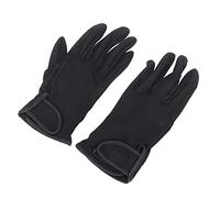 Vistreck D'équitation Noirs avec Excellente Adhérence et Toucher | Microfibre respirante, idéale pour les activités équestres, tactile n compatible pour les jeux et les appels.