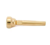 Vistreck Embouchure de Trompette Dorée 17C pour Débutants - Design élégant en Laiton pour Jouer sans Effort