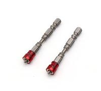 Vistreck Embouts de Tournevis Magnétiques 10 Pièces-embouts Croisés de 65mm avec un Fort Magnétisme pour une efficacité Améliorée (Rouge)