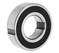 Vistreck Embrayage à Cale CSK25PP, Roulement à Sens Unique, Embrayage Roue Libre Double Rainure de 255 215mm