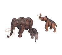 Vistreck Ensemble de Figurines de Mammouth Réalistes - Jouets Mammouth en Plastique Peints à la Main pour Les Collections d'animaux et Le Jeu E Onal