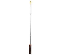 Vistreck Filet de Pêche Portable en Acier Inoxydable, Poignée Télescopique, Tige d'extension de 26 à 75cm