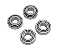 Vistreck Kit de Roulement de Moyeu Roue Remorque Conique, Performance à | Faible friction, capacité de charge élevée, entretien facile, pour roulements de roue de remorque à essieu de 0,75 pouce.