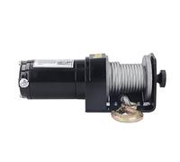 Vistreck Kit Treuil électrique 2000LBS avec Borne à Noyau de Cuivre | Borne à âme en cuivre, câble en acier solide, treuil électrique 24 V, idéal pour les remorques et une utilisation intensive.