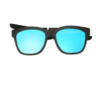 Vistreck Lunettes Intelligentes avec Conduction Osseuse, Réduction du Bruit, Lunettes de Soleil sans Fil 5.0 pour la Plage et la Conduite (Bleue)