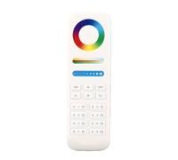 Vistreck Milight - Télécommande sans Fil 2.4G pour Bandes Lumineuses à Ampoules LED RGB + CCT, Contrôle à 8 Zones, Réglages de la luminosité et des Couleurs