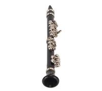 Vistreck Modèle de Clarinette Miniature avec Support et étui - Réplique de Clarinette Déco 3,15 Pouces pour les Mélomanes