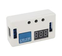 Vistreck Module de Relais temporisé DC 12V, Minuterie Numérique, Interrupteur de Contrôle Cycle PLC Multifonction Réglable