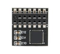 Vistreck Module TPM 2.0 14 Broches SPI pour Cartes Mères - Puce de sécurité à Cryptage sécurisé pour 10/11