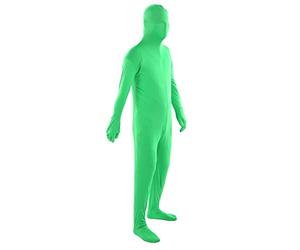 Vistreck Photography Green Chromakey Bodysuit, Léger et Respirant | Matériau léger, diffusion en direct, ajustement confortable, design unisexe, parfait pour la production et les effets vidéo.