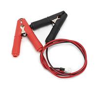 Vistreck Pince de Câble de Batterie Voiture, Pinces Métalliques Premium | Connecteurs métalliques de qualité, caoutchouc anti-âge, idéaux pour les onduleurs et les équipements audio.