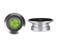 Vistreck Pince de Stabilisation en Aluminium pour Vinyle, Tourne-Disque | Poids du disque métallique léger, réduit les vibrations pour les lecteurs , CD, appareils , améliore la stabilité acoustique